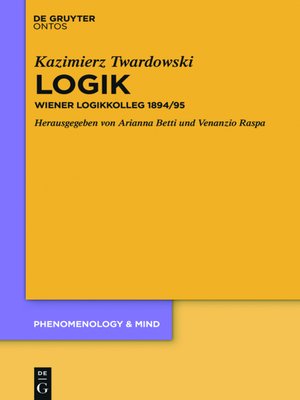 cover image of Logik
